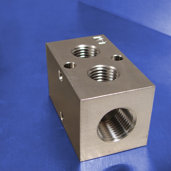 2Station Stainless Steel Pneumatic Manifolds Pneumadyne